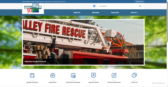 Security scan screenshot of https://kittcom.gov/