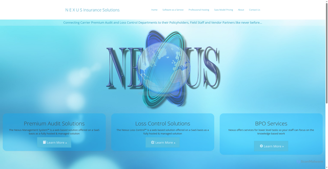 Security scan screenshot of https://nexusaudit.com