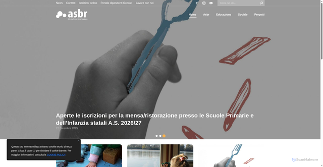 Security scan screenshot of https://asbr.it/