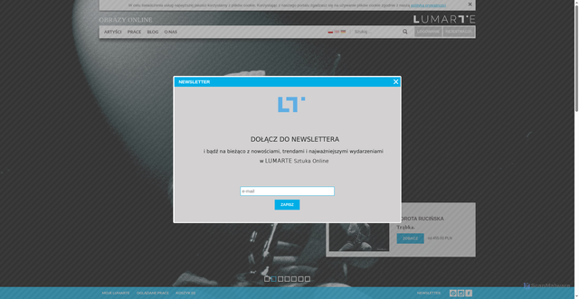 Security scan screenshot of https://www.lumarte.eu