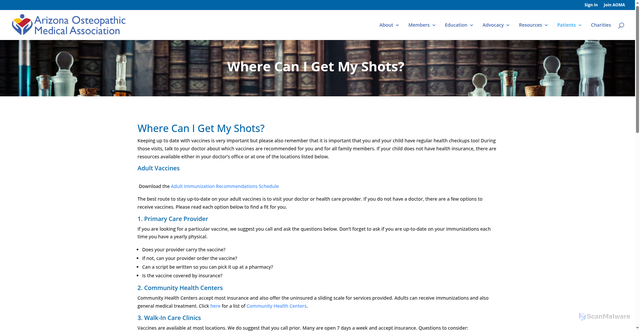 Security scan screenshot of https://azosteo.org/shots/