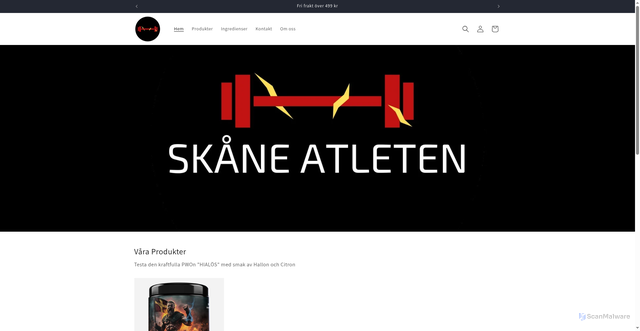 Security scan screenshot of https://skaneatleten.se/