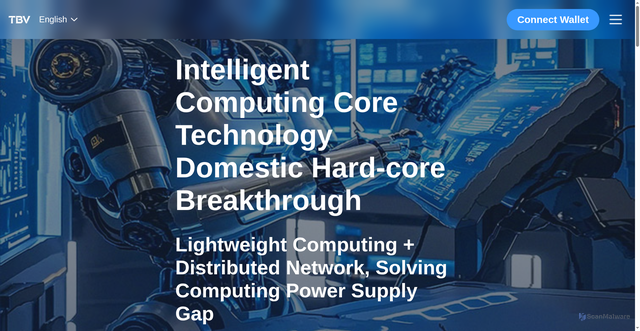 Security scan screenshot of https://tbvrevenue.com/