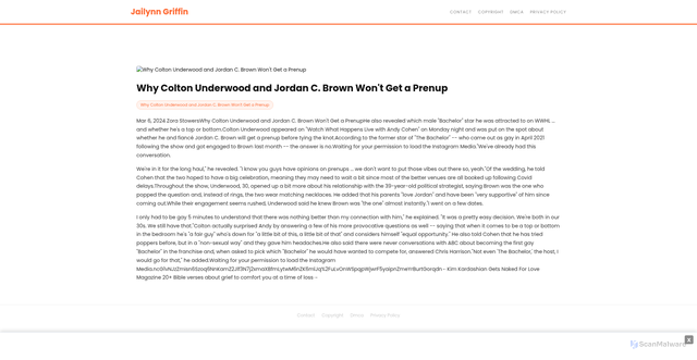 Security scan screenshot of https://exclusivedigesthugo-b3f5iz50o2.edgeone.app/10144-why-colton-underwood-and-jordan-c-brown-wont-get-a-prenup.html