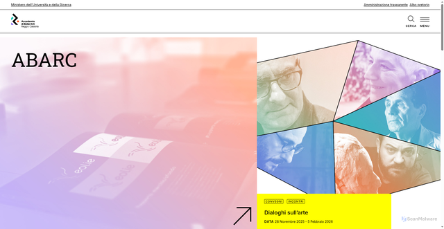 Security scan screenshot of https://www.abarc.it/