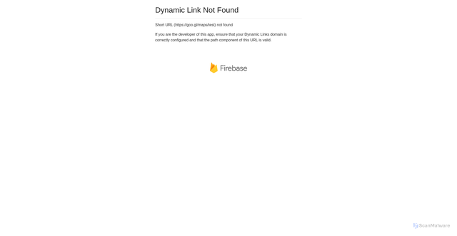 Security scan screenshot of https://goo.gl/maps/test