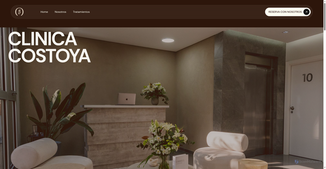 Security scan screenshot of https://clinicacostoya.com/