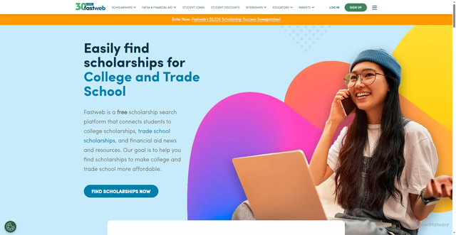Security scan screenshot of https://fastweb.com