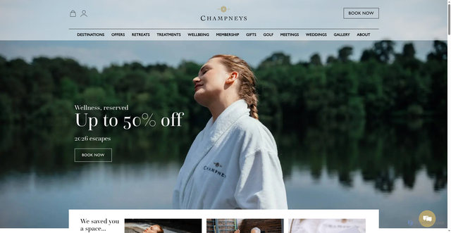 Security scan screenshot of https://www.champneys.com
