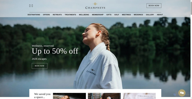 Security scan screenshot of https://www.champneys.com