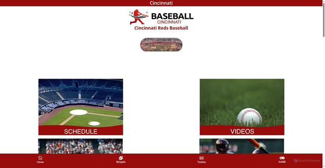 Security scan screenshot of https://cincybb.com/
