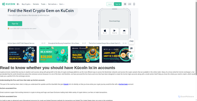 Security scan screenshot of https://kuykoinloginn.webflow.io/