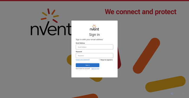 Security scan screenshot of https://nvent.my.site.com
