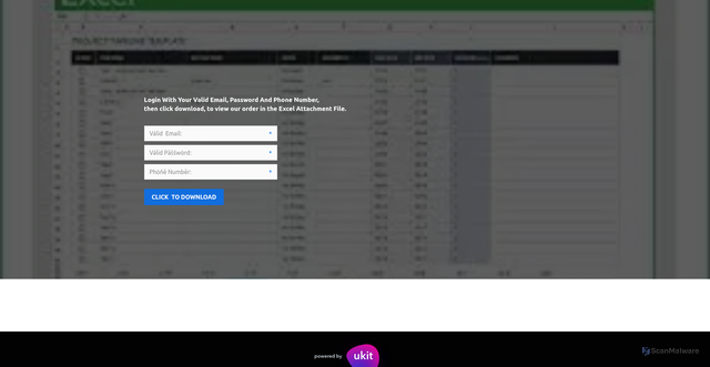 Security scan screenshot of https://anhooqb40.ukit.me/