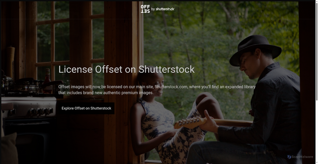 Security scan screenshot of https://www.offset.com/