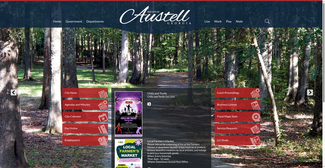 Security scan screenshot of https://austellga.gov/