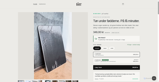 Security scan screenshot of https://torrshop.se