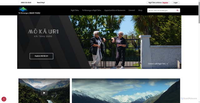 Security scan screenshot of https://ngaitahu.iwi.nz/