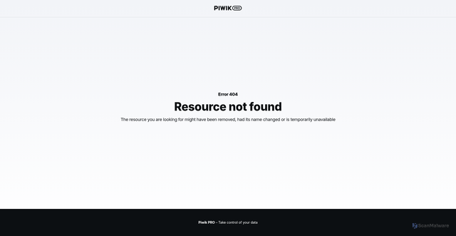 Security scan screenshot of https://jhm.containers.piwik.pro