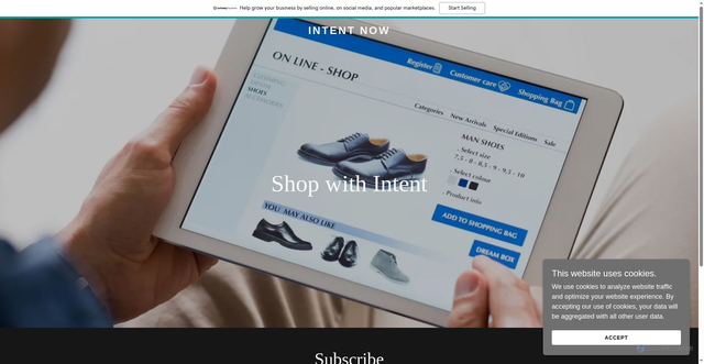 Security scan screenshot of https://intentnow.com