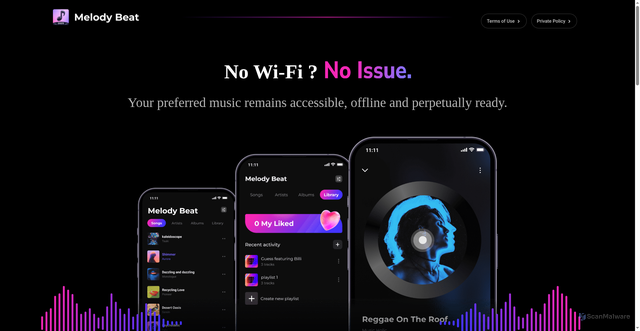 Security scan screenshot of https://mldbeat.com