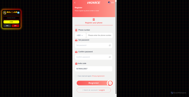Security scan screenshot of https://hgnice-premium-ai-hack-a00ias58kx.edgeone.app/