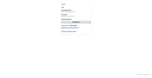Security scan screenshot of https://djponline.pajak.go.id