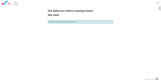 Security scan screenshot of https://caada.getmoodle.net