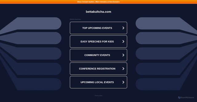 Security scan screenshot of http://bettakultcha.com/
