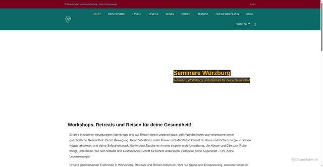 Security scan screenshot of https://seminare-wuerzburg.de