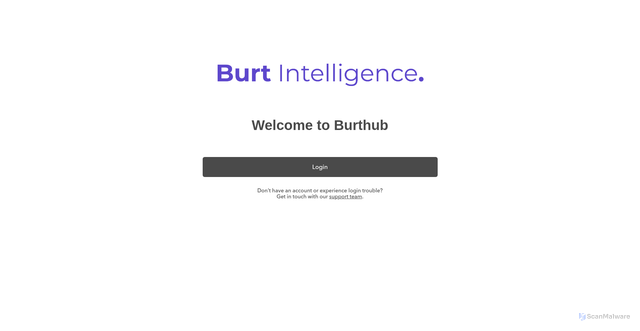 Security scan screenshot of https://burthub.com/