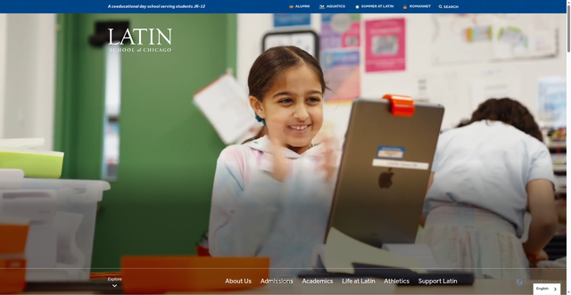 Security scan screenshot of https://www.latinschool.org/