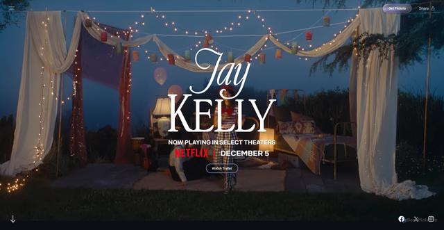 Security scan screenshot of https://www.jaykellyfilm.com/home/