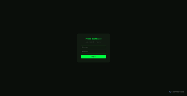 Security scan screenshot of https://pciss-dashboard.pages.dev/%5C%22../architecture/$%7Bt%7D