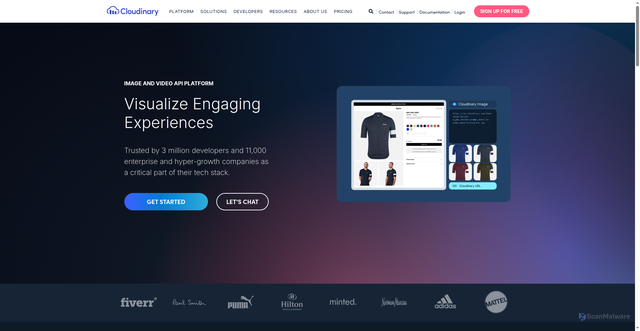 Security scan screenshot of https://cdn-singapore.pages.dev/integrations/contentful