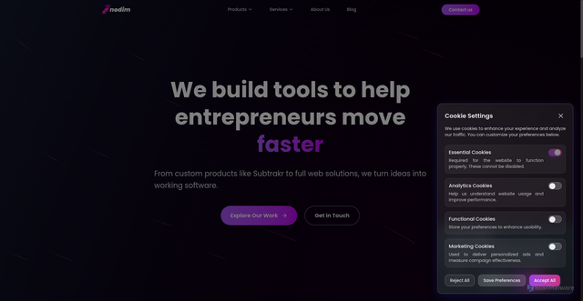 Security scan screenshot of https://nodim.hu
