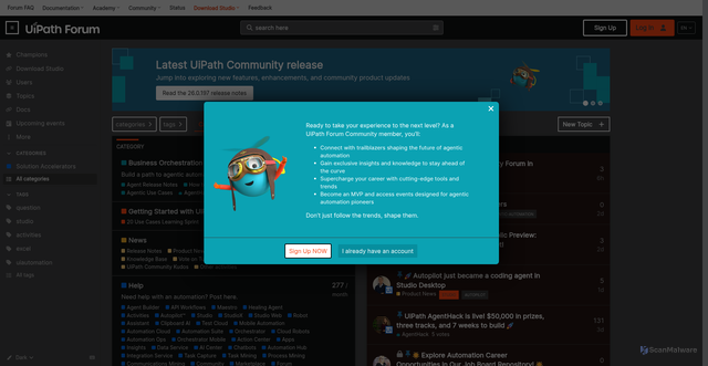 Security scan screenshot of avatars.discourse-cdn.com