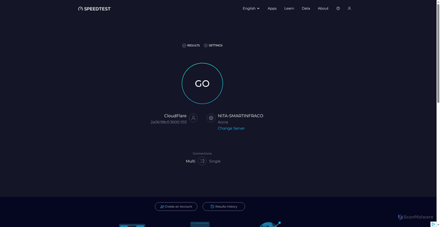 Security scan screenshot of https://dsztf546.pages.dev/