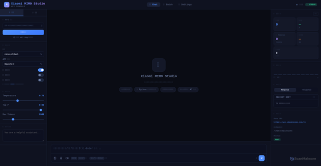 Security scan screenshot of https://mimoclaw-ml5e12y4nm.edgeone.dev/
