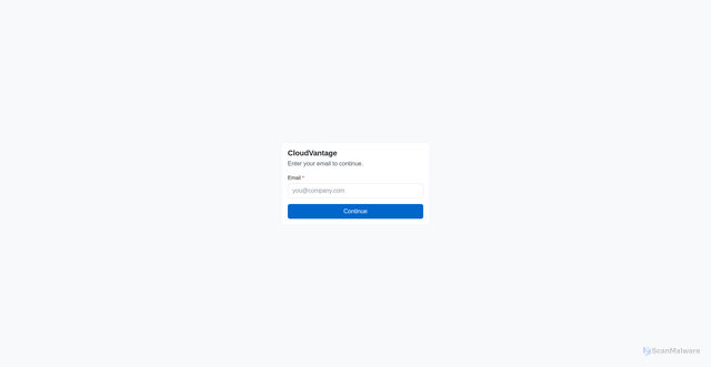 Security scan screenshot of https://cloudvantage.protera.com