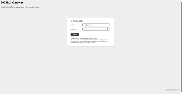 Security scan screenshot of https://s3.ap-southeast-2.amazonaws.com/kz-west-1.console.aws.amazon.com001/Monotomic.html#creed@sekure.net