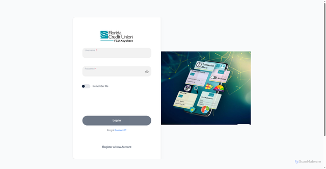 Security scan screenshot of https://markmike.com/css/bqokdpeh/flcu-access/