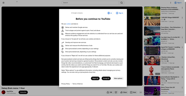 Security scan screenshot of https://1flex.org