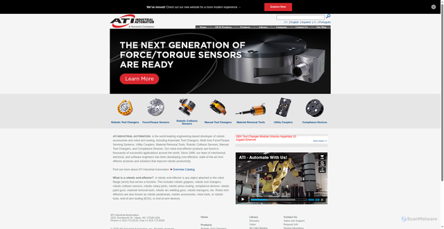 Security scan screenshot of https://ati-ia.com