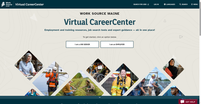 Security scan screenshot of https://www.myworksourcemaine.gov/