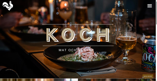 Security scan screenshot of https://restaurangkoch.se
