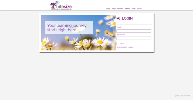 Security scan screenshot of https://mybitesize.com