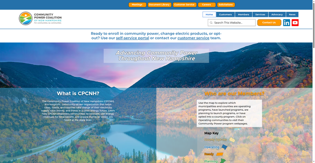 Security scan screenshot of https://www.communitypowernh.gov/
