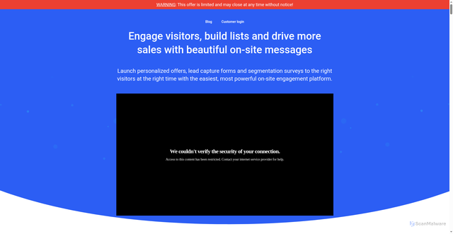 Security scan screenshot of https://convertbox.com