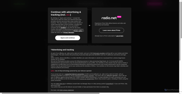 Security scan screenshot of https://nz.radio.net/sport/mlb/cincinnati-reds-vs-toronto-blue-jays_187561